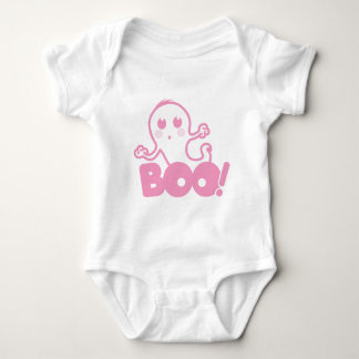 Body Para Bebé ¡Fantasma - abucheo! (Rosa)