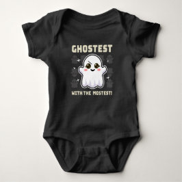 Body Para Bebé Fantasma Kawaii Ghost Halloween Baby. Bodysuit