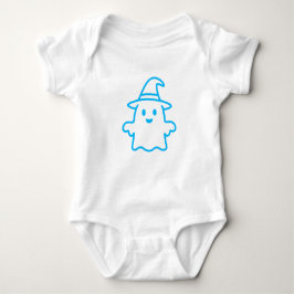 Body Para Bebé Fantasma lindo, diseño de truco o truco - Hallowee