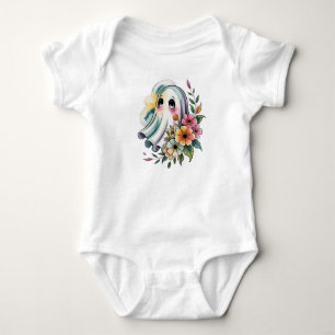 Body Para Bebé Fantasmagórico Fantasma Boho Vintage, Fantasma de 
