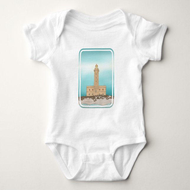 Body Para Bebé Faro de Vieste Italia (Anverso)