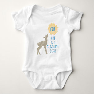 Body Para Bebé Fawn Baby Deer Eres Mi Sol