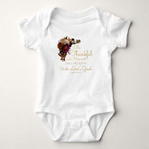 Body Para Bebé Fe de la Biblia Cristiana Femenina Verse: Esté ag