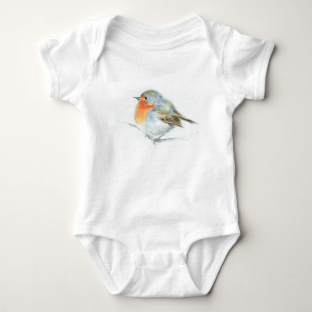 Body Para Bebé Feather Friend (Anverso)