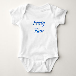 Body Para Bebé Feisty Finn Finlandés Baby One Piece