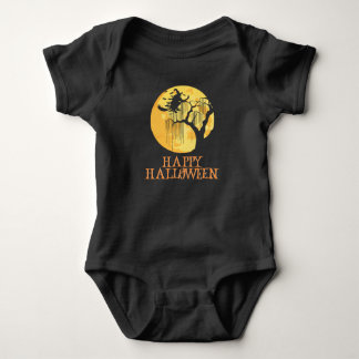Body Para Bebé Felices Halloween Gracioso Caracter Asombroso