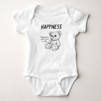 Body Para Bebé Felicidad Teddy Baby Love
