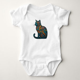 Body Para Bebé Feline Inferno