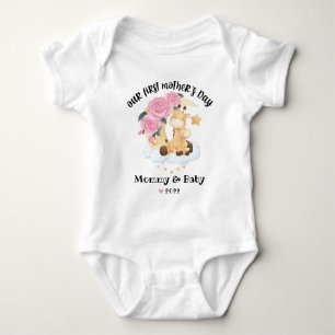 Body Para Bebé Feliz 1.ᵉʳ Día de la Madre Baby Bodysuit