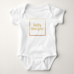 Body Para Bebé Feliz año nuevo