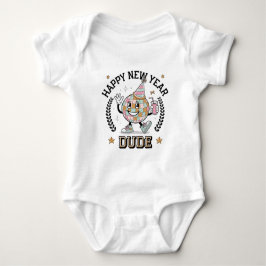 Body Para Bebé Feliz Año Nuevo Amigo Niño Bodysuit Gift (W)