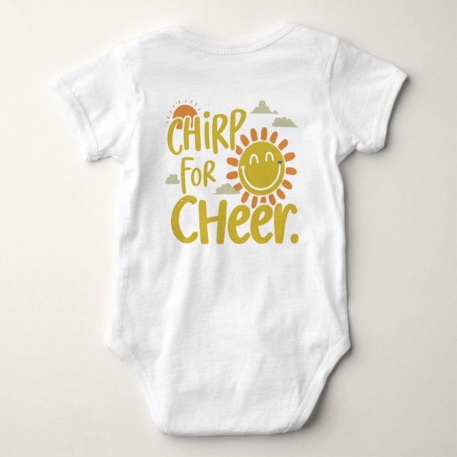 Body Para Bebé Feliz armonía (Reverso)