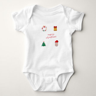 Body Para Bebé feliz bebé de navidad