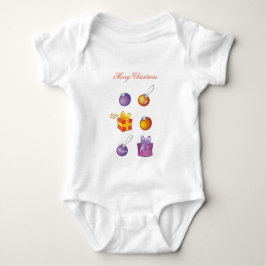 Body Para Bebé Feliz camiseta navideña para tus hijos