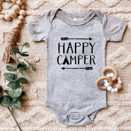 Body Para Bebé Feliz Camper