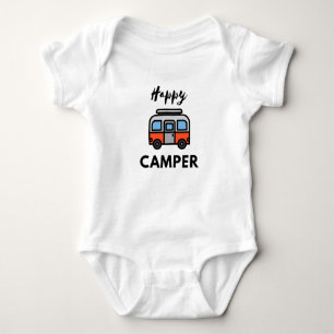 Body Para Bebé Feliz camper para los que aman el camping