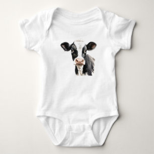 Body Para Bebé Feliz cara de vaca