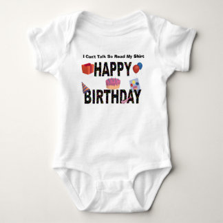Body Para Bebé ¡Feliz cumpleaños!!!
