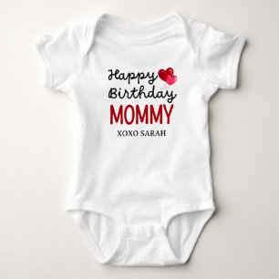 Body Para Bebé Feliz cumpleaños, mamá