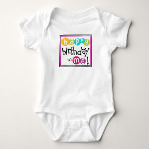 Body Para Bebé Feliz cumpleaños para mi diseño
