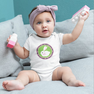 Body Para Bebé ¡Feliz Día de Conejo! Camiseta
