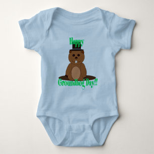 Body Para Bebé ¡Feliz Día de la Marmota!