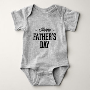 Body Para Bebé Feliz Día del Padre