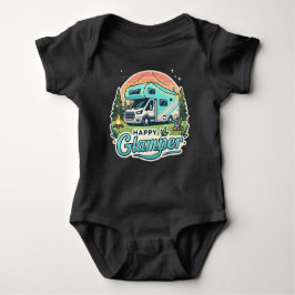 Body Para Bebé Feliz Glamper Adventure Baby Bodysuit