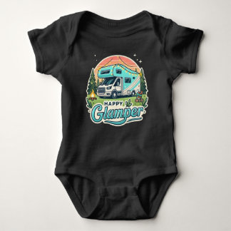 Body Para Bebé Feliz Glamper Adventure Baby Bodysuit