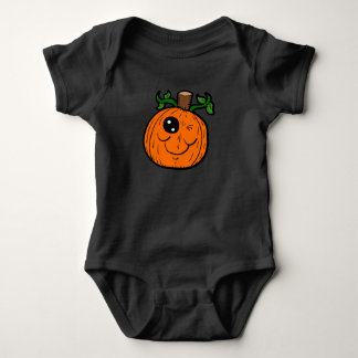 Body Para Bebé Feliz Halloween Calabaza