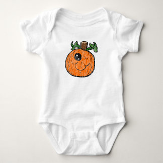 Body Para Bebé Feliz Halloween Calabaza