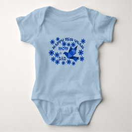Body Para Bebé FELIZ MOM & DAD 2023, Baby Bodysuit