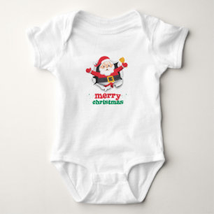 Body Para Bebé feliz navidad