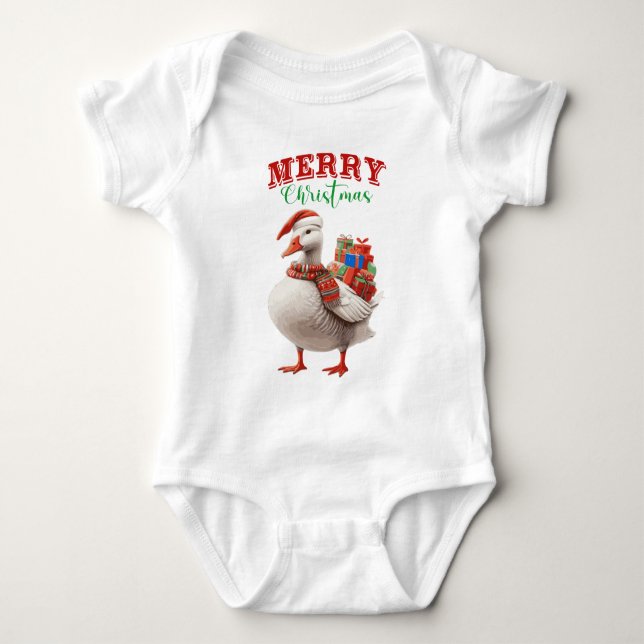 BODY PARA BEBÉ FELIZ NAVIDAD 2026 (Anverso)
