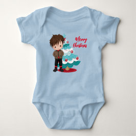 Body Para Bebé Feliz Navidad Baby Bodysuit