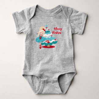 Body Para Bebé Feliz Navidad Baby Bodysuit