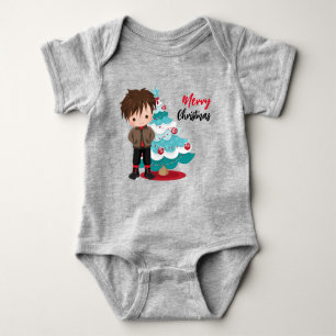 Body Para Bebé Feliz Navidad Baby Bodysuit