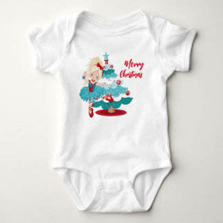 Body Para Bebé Feliz Navidad Baby Bodysuit