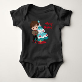 Body Para Bebé Feliz Navidad Baby Bodysuit