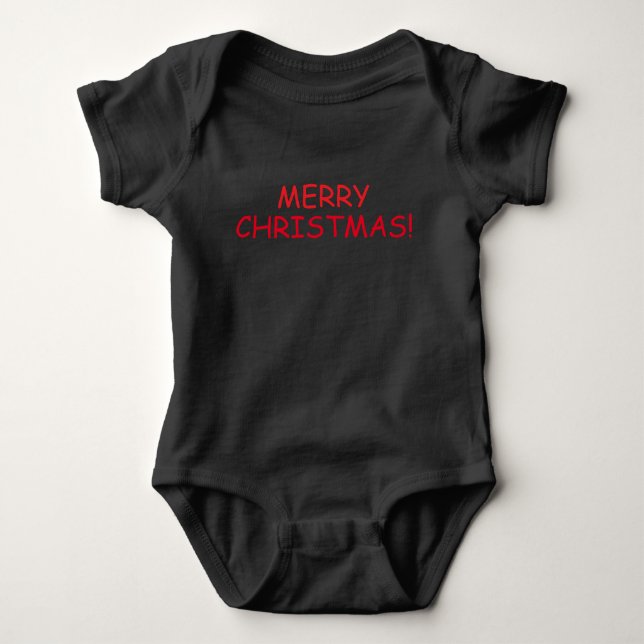 BODY PARA BEBÉ ¡FELIZ NAVIDAD! BODYSUIT DE BEBÉ ORGÁNICO (Anverso)