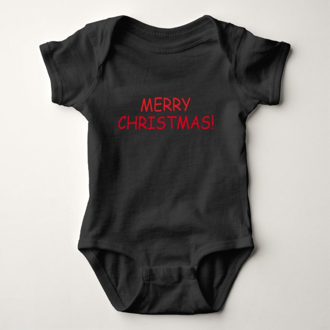BODY PARA BEBÉ ¡FELIZ NAVIDAD! BODYSUIT ORGÁNICO PARA BEBÉ (Anverso)
