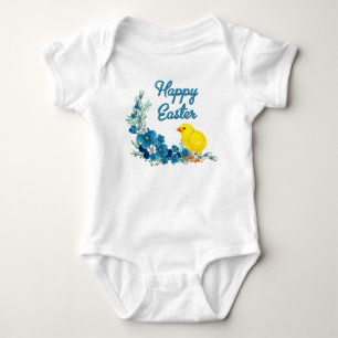 Body Para Bebé Feliz Pascua con el niño pequeño