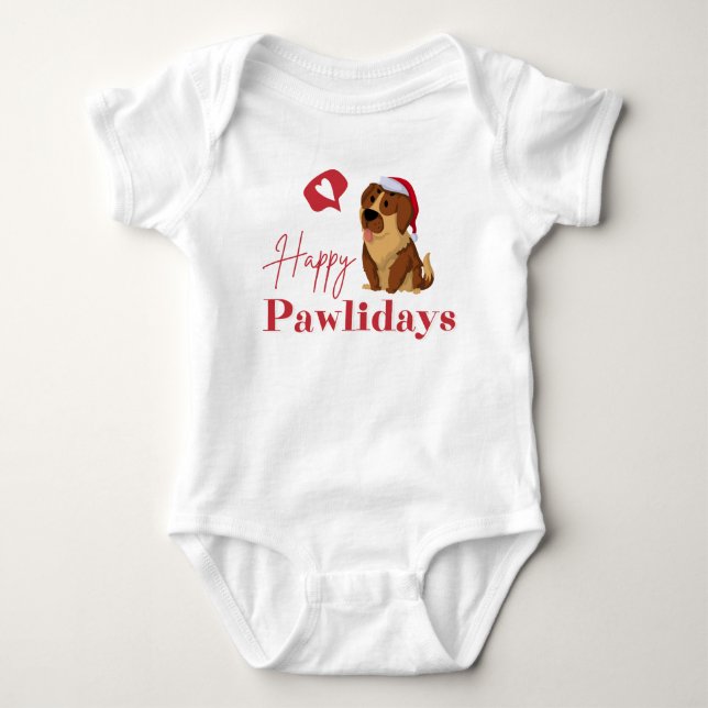 Body Para Bebé Feliz pawlydias (Anverso)