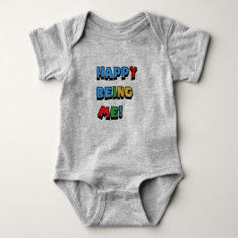 Body Para Bebé Feliz ser yo