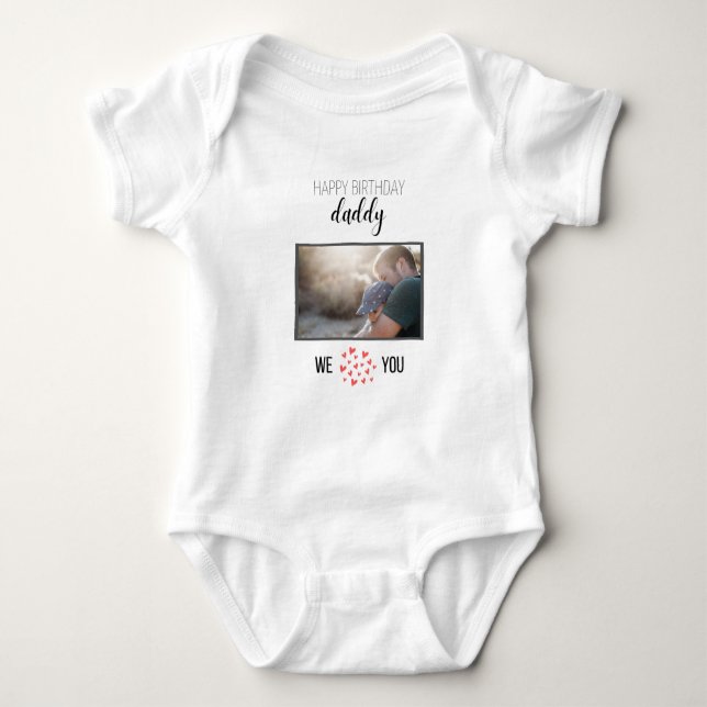BODY PARA BEBÉ FELIZ TEXTO DEL PERSONALIZADO DEL CUERPO DE NACIMI (Anverso)