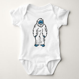 Body Para Bebé Feroz Yeti - Bestia Mítica del Ártico