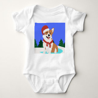 Body Para Bebé Festividad Corgi Baby Bodysuit