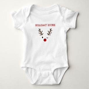 Body Para Bebé Festividad de Navidades de Hunk Reindee Baby Bodys