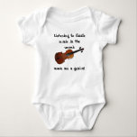 Body Para Bebé Fiddler<br><div class="desc">Hola mi nombre es (espacio en blanco) y soy fiddler.</div>