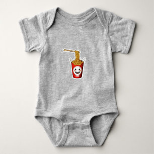 Body Para Bebé Fideos sonrientes